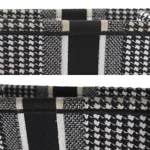 Dior Book Tote Houndstooth Canvas Tote Bag - Picture 8 of 10